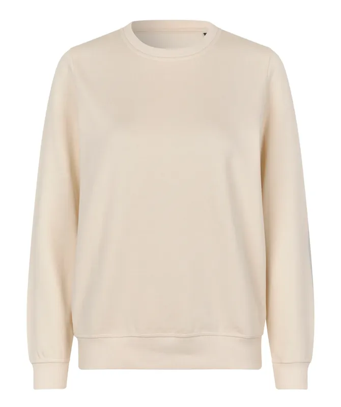 Sista chansen SWEATSHIRT 0683 DAM OFF-WHITE