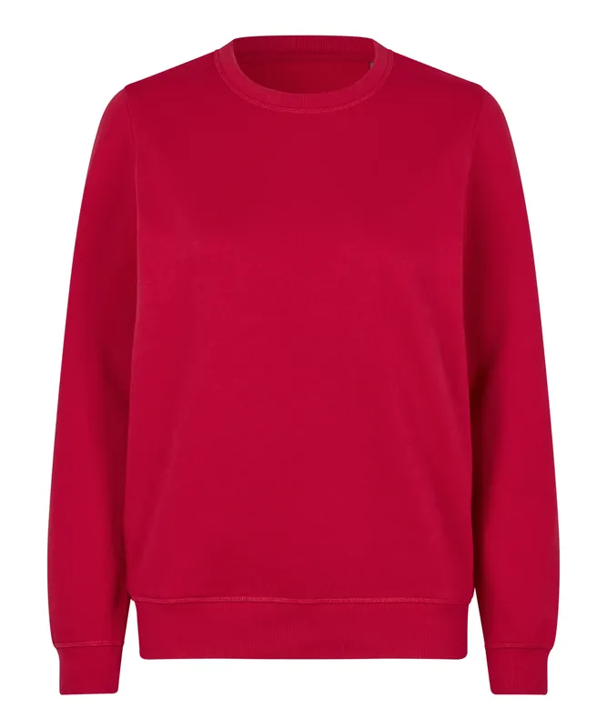 Snabb leverans SWEATSHIRT 0683 DAM RÖD