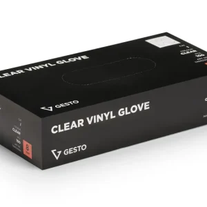 ENGÅNGSHANDSKE VINYL GESTO 100 PACK Rea