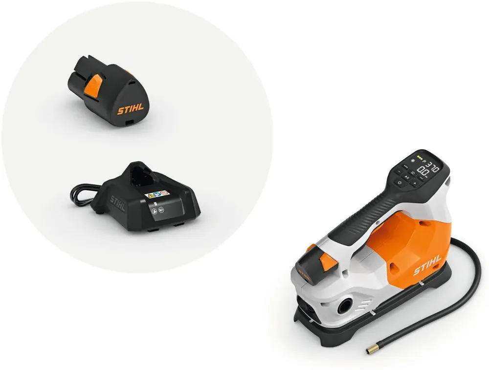 Säker betalning Batterikompressor STIHL KOA 20 SET med AS 2-batteri och AL 1-laddare